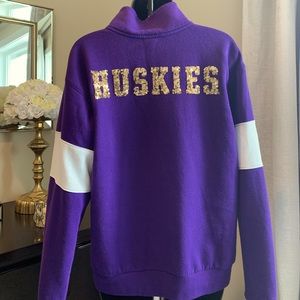 PINK Victoria’s Secret UW Huskies sweatshirt.